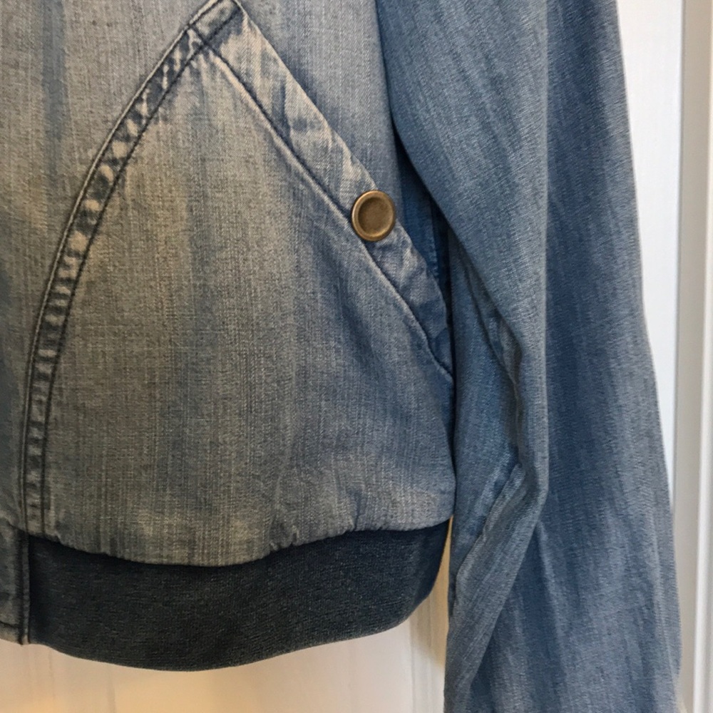 Jean Bomber Jacket - image 3